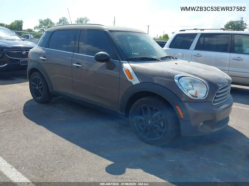 2014 Mini Countryman Cooper VIN: WMWZB3C53EWR37582 Lot: 45572635