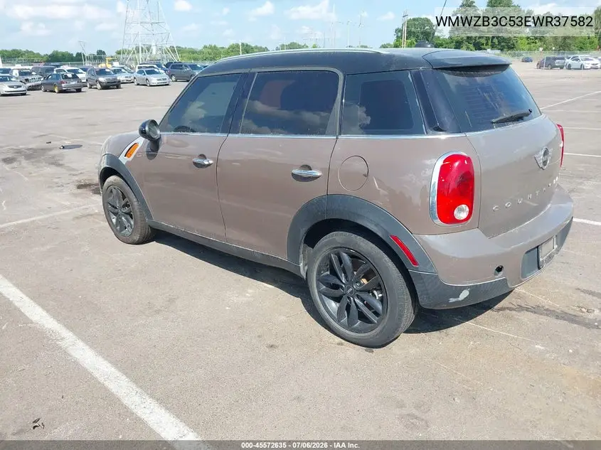 2014 Mini Countryman Cooper VIN: WMWZB3C53EWR37582 Lot: 45572635