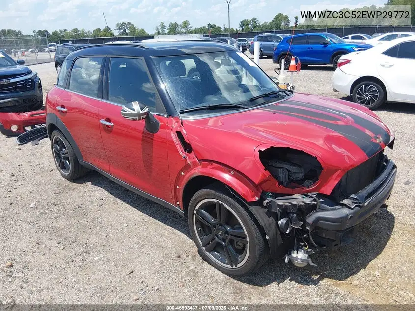 2014 Mini Countryman Cooper S VIN: WMWZC3C52EWP29772 Lot: 45593437