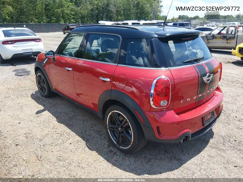 2014 Mini Countryman Cooper S VIN: WMWZC3C52EWP29772 Lot: 45593437