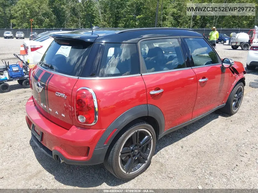 2014 Mini Countryman Cooper S VIN: WMWZC3C52EWP29772 Lot: 45593437