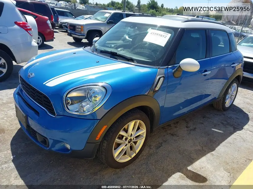 WMWZC3C53EWP25956 2014 Mini Countryman Cooper S