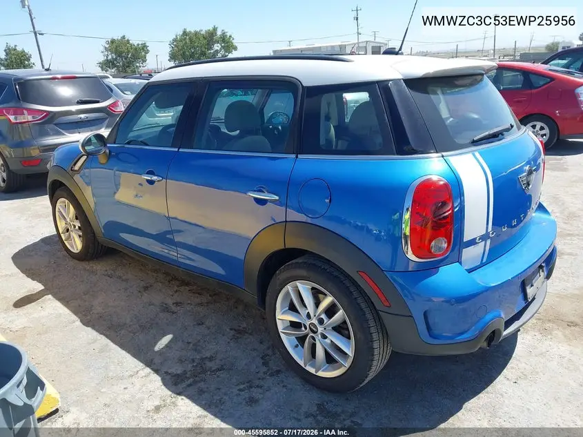WMWZC3C53EWP25956 2014 Mini Countryman Cooper S