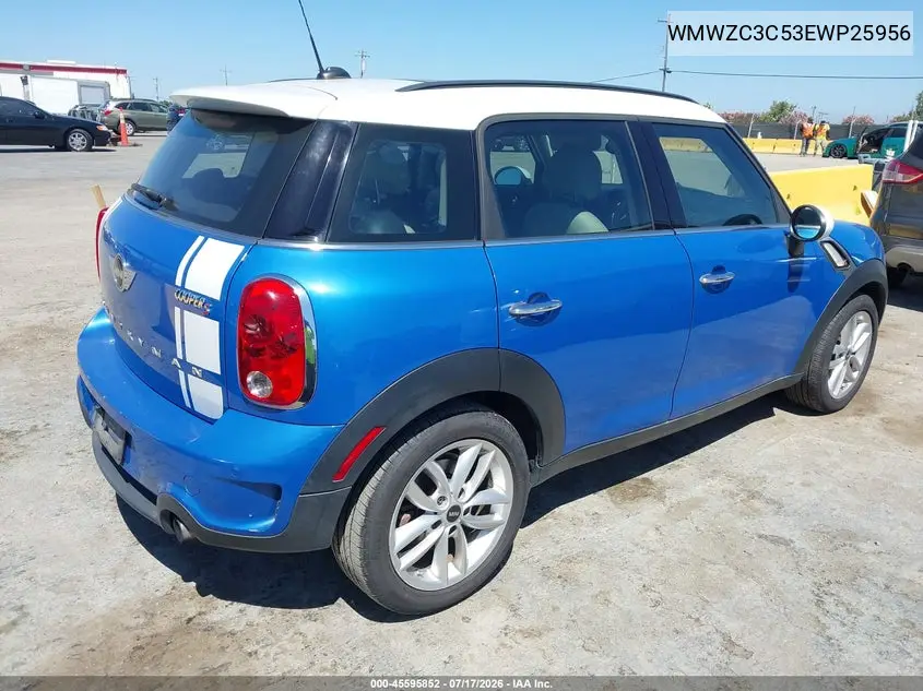 WMWZC3C53EWP25956 2014 Mini Countryman Cooper S
