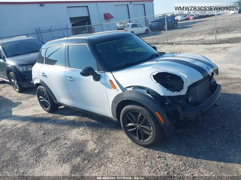 2014 Mini Countryman Cooper VIN: WMWZB3C53EWR39025 Lot: 45600209