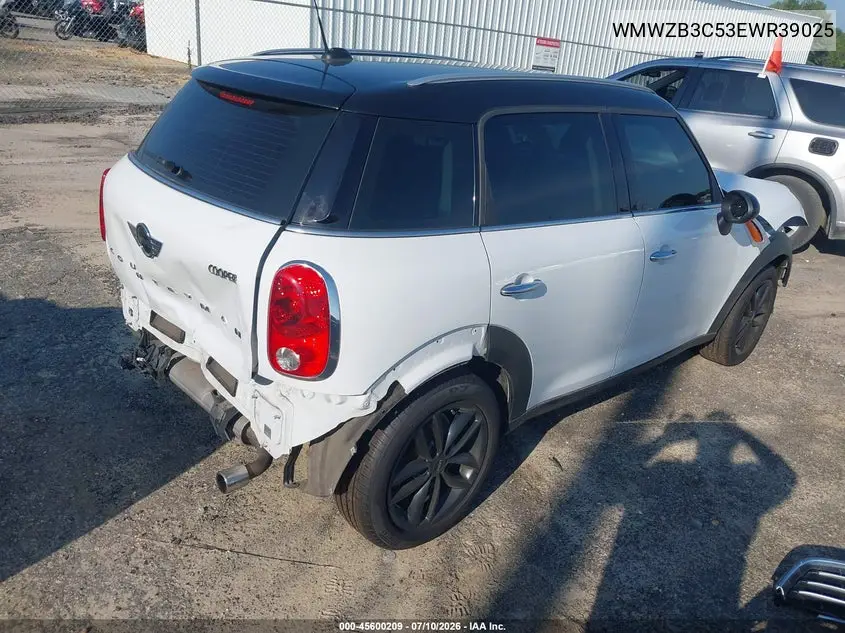 2014 Mini Countryman Cooper VIN: WMWZB3C53EWR39025 Lot: 45600209