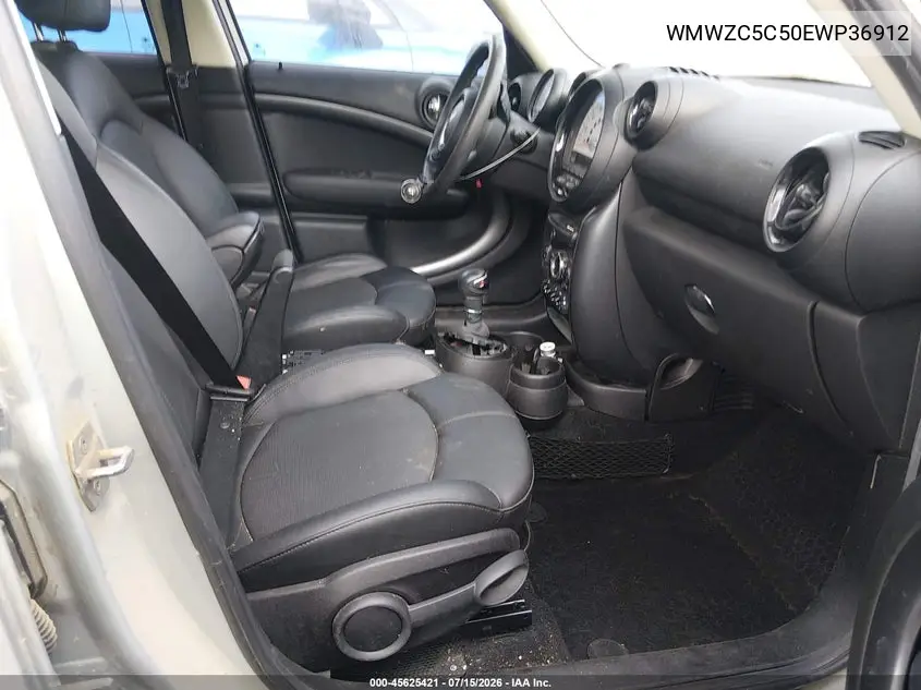 2014 Mini Countryman Cooper S VIN: WMWZC5C50EWP36912 Lot: 45625421