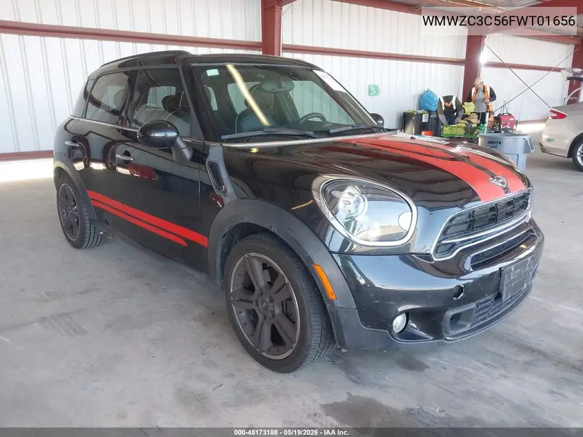 2015 Mini Countryman Cooper S VIN: WMWZC3C56FWT01656 Lot: 45173188