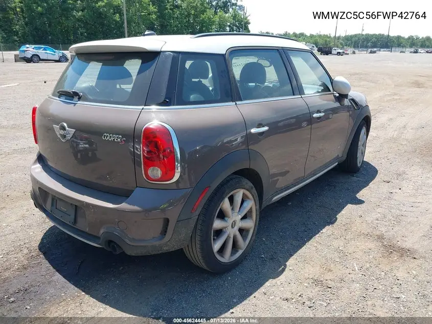 2015 Mini Countryman Cooper S VIN: WMWZC5C56FWP42764 Lot: 45624445