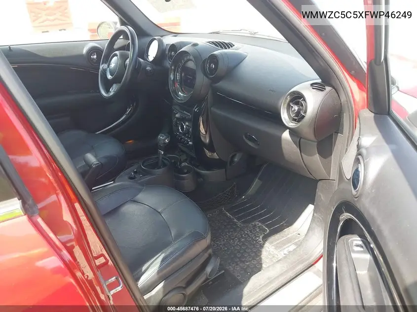 2015 Mini Countryman Cooper S VIN: WMWZC5C5XFWP46249 Lot: 45687476