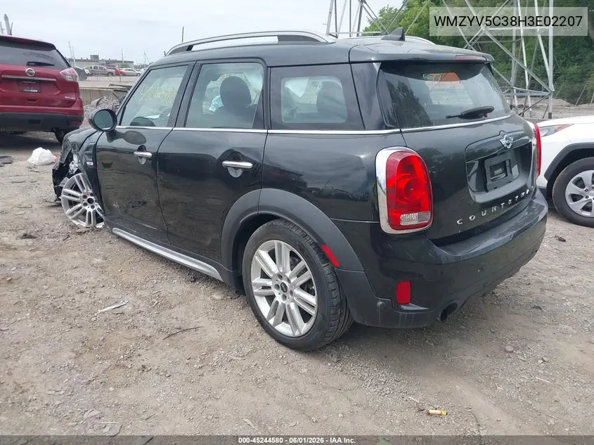 2017 Mini Countryman Cooper VIN: WMZYV5C38H3E02207 Lot: 45244580