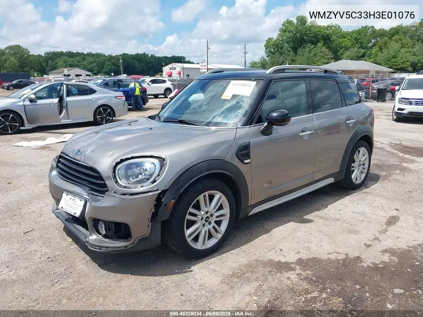 2017 Mini Countryman Cooper VIN: WMZYV5C33H3E01076 Lot: 45328034