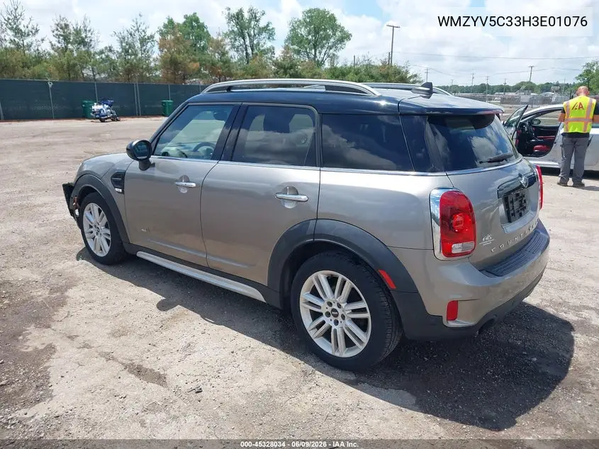 2017 Mini Countryman Cooper VIN: WMZYV5C33H3E01076 Lot: 45328034