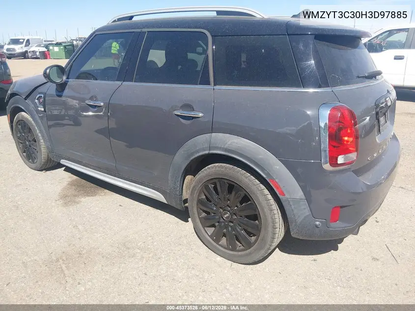2017 Mini Countryman Cooper S VIN: WMZYT3C30H3D97885 Lot: 45373526