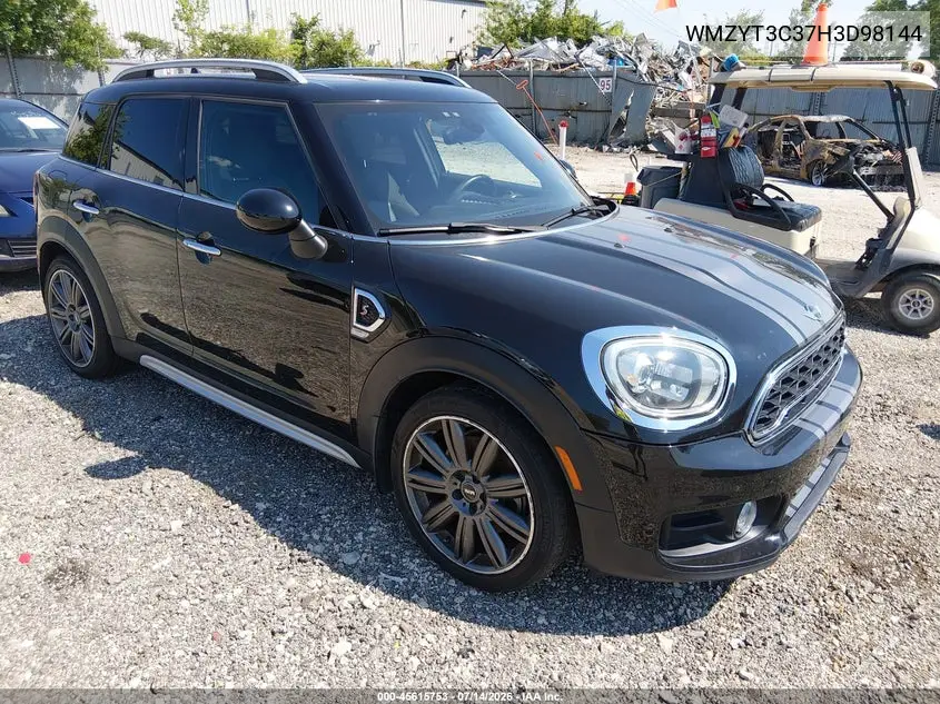 2017 Mini Countryman Cooper S VIN: WMZYT3C37H3D98144 Lot: 45615753