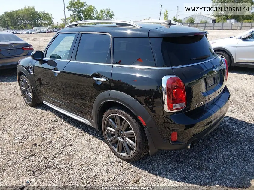 2017 Mini Countryman Cooper S VIN: WMZYT3C37H3D98144 Lot: 45615753