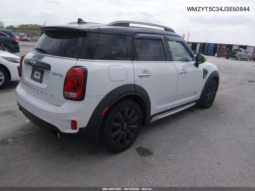 2018 Mini Countryman Cooper S VIN: WMZYT5C34J3E60844 Lot: 44874387