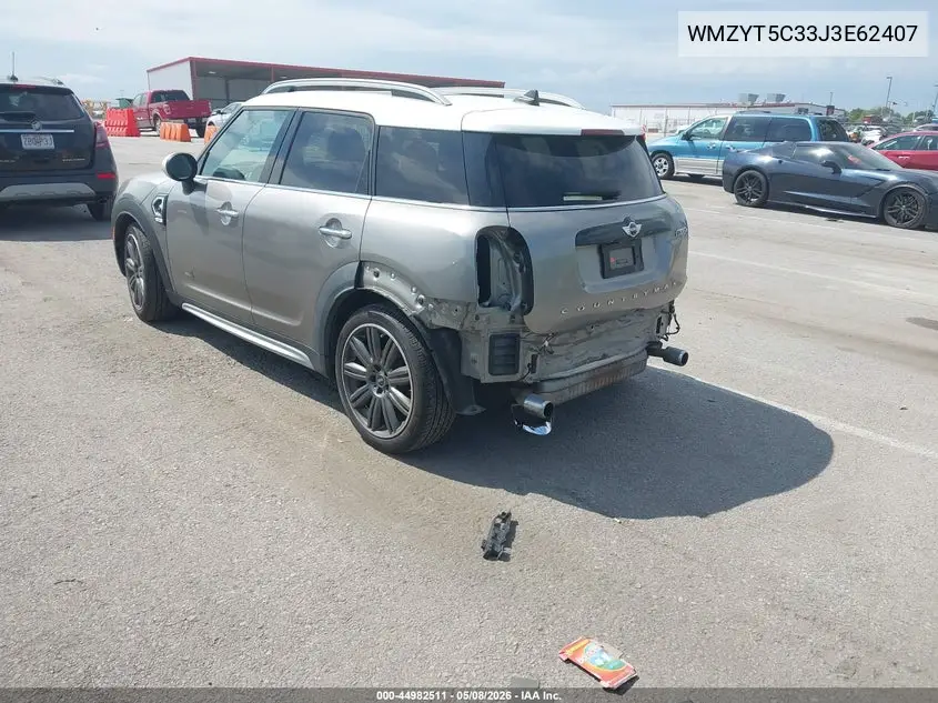 2018 Mini Countryman Cooper S VIN: WMZYT5C33J3E62407 Lot: 44982511