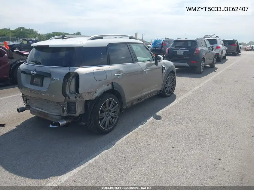 2018 Mini Countryman Cooper S VIN: WMZYT5C33J3E62407 Lot: 44982511