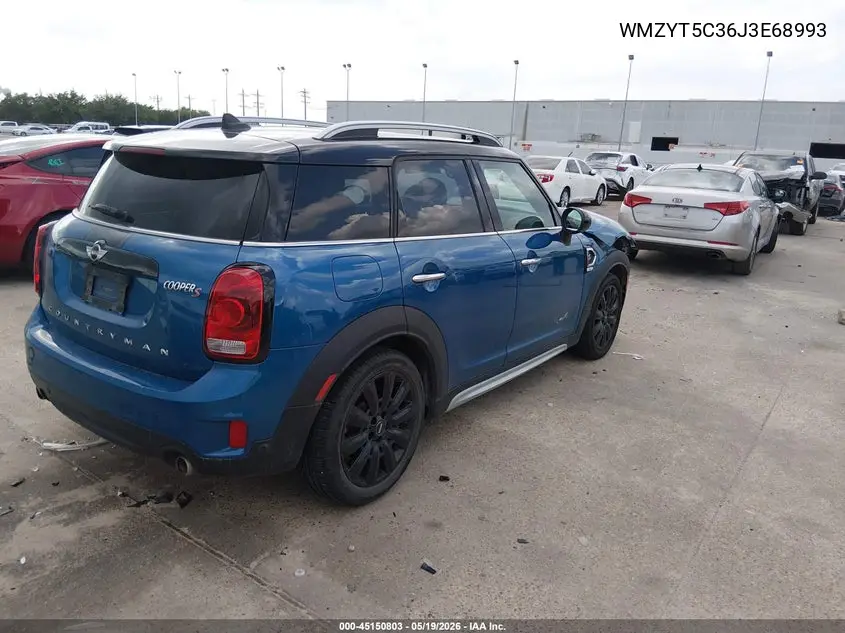 2018 Mini Countryman Cooper S VIN: WMZYT5C36J3E68993 Lot: 45150803