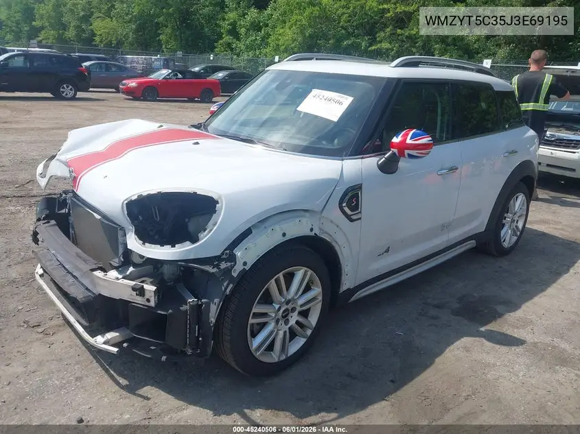 2018 Mini Countryman Cooper S VIN: WMZYT5C35J3E69195 Lot: 45240506