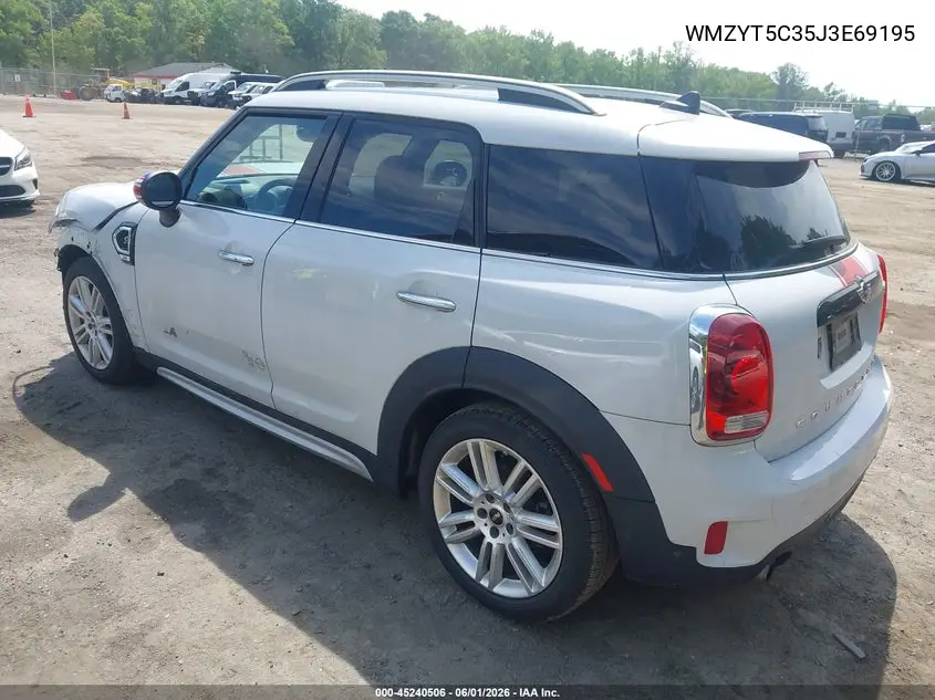 2018 Mini Countryman Cooper S VIN: WMZYT5C35J3E69195 Lot: 45240506