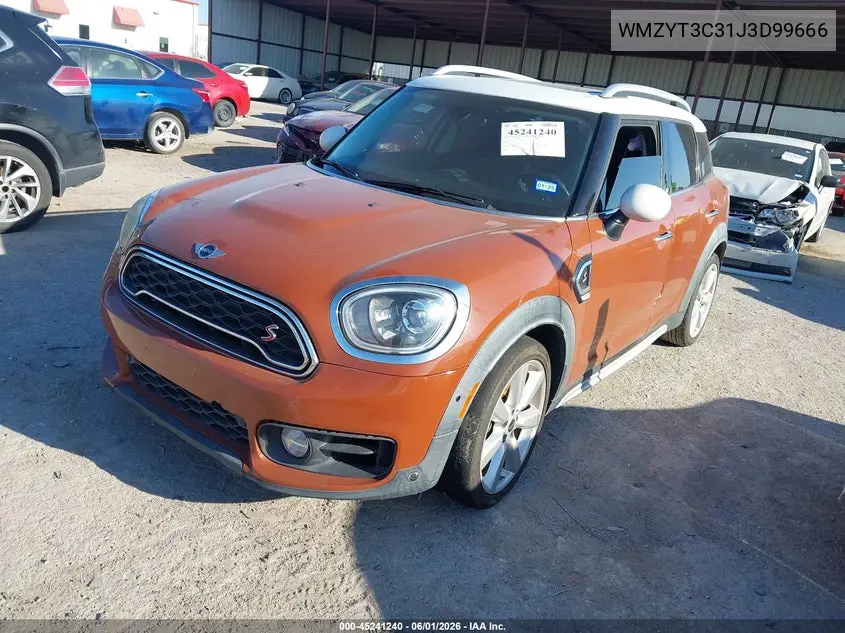 2018 Mini Countryman Cooper S VIN: WMZYT3C31J3D99666 Lot: 45241240
