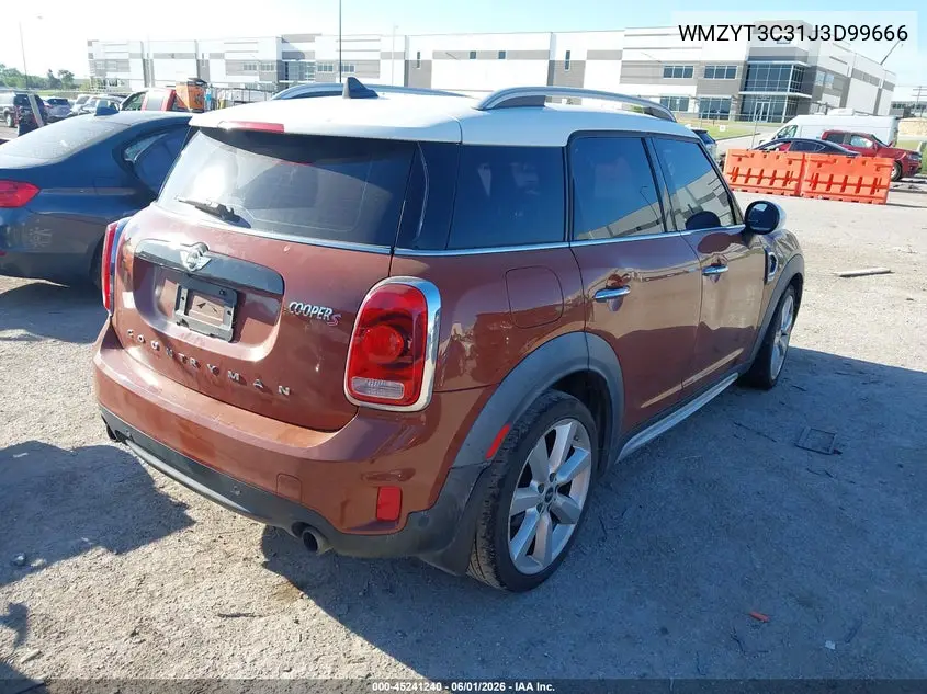 2018 Mini Countryman Cooper S VIN: WMZYT3C31J3D99666 Lot: 45241240