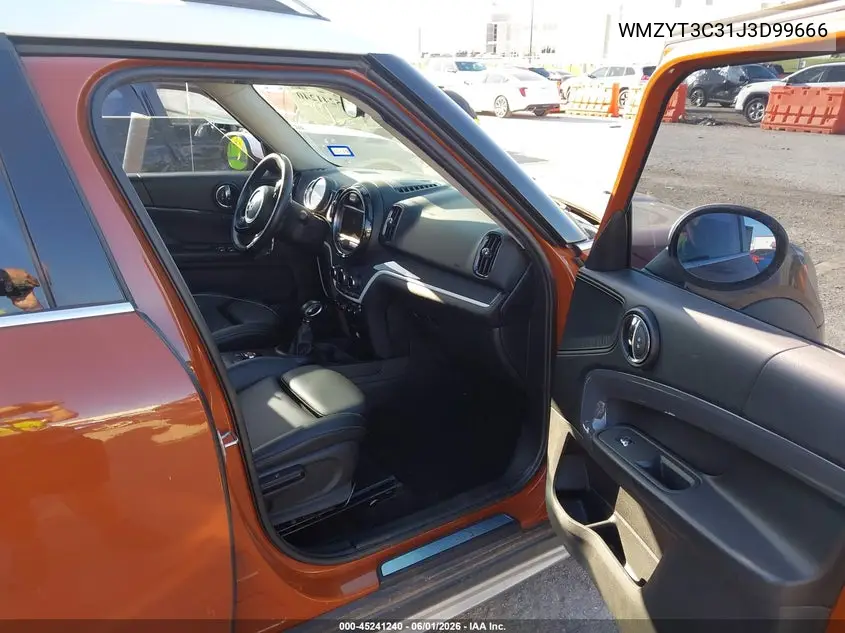 2018 Mini Countryman Cooper S VIN: WMZYT3C31J3D99666 Lot: 45241240