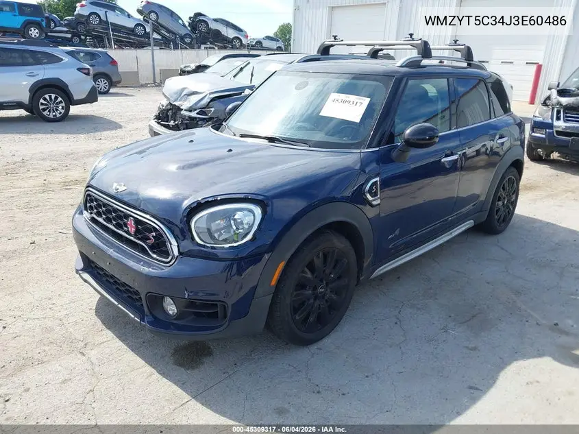 2018 Mini Countryman Cooper S VIN: WMZYT5C34J3E60486 Lot: 45309317