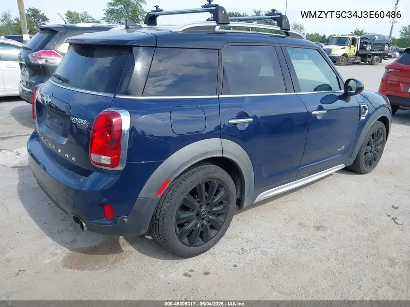 2018 Mini Countryman Cooper S VIN: WMZYT5C34J3E60486 Lot: 45309317