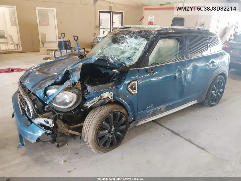 2018 Mini Countryman Cooper S VIN: WMZYT5C38J3D82214 Lot: 45379408