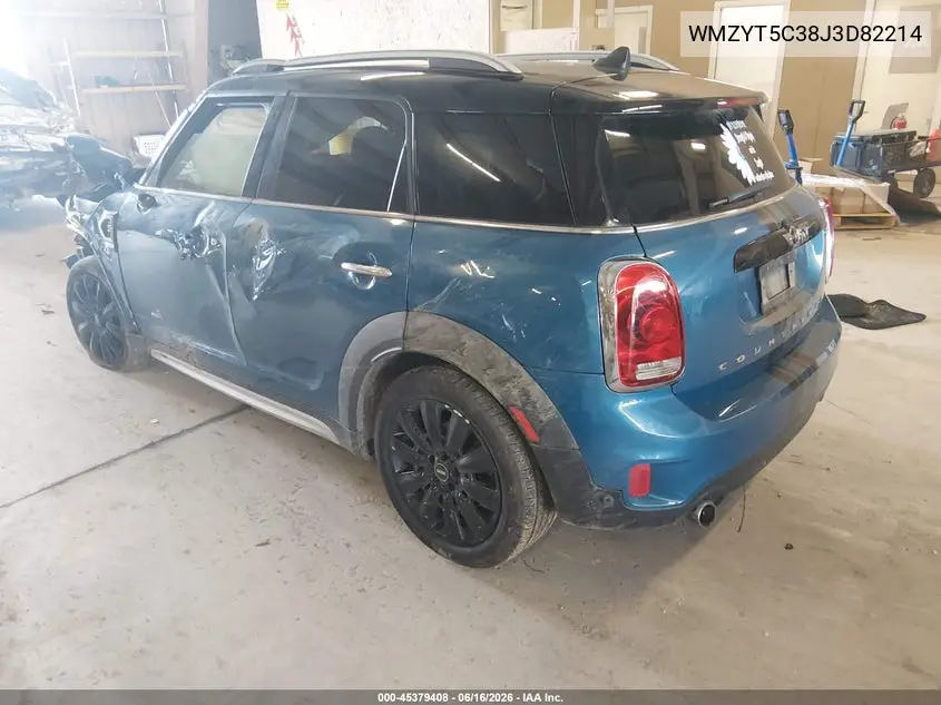 2018 Mini Countryman Cooper S VIN: WMZYT5C38J3D82214 Lot: 45379408