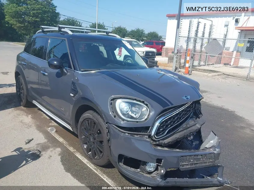 2018 Mini Countryman Cooper S VIN: WMZYT5C32J3E69283 Lot: 45512776
