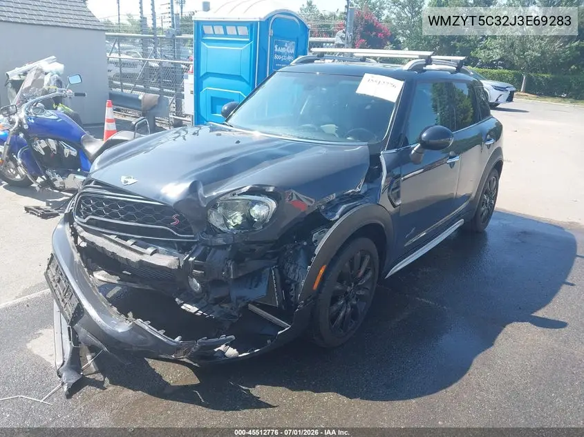 2018 Mini Countryman Cooper S VIN: WMZYT5C32J3E69283 Lot: 45512776