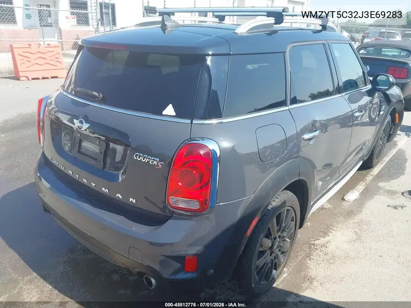2018 Mini Countryman Cooper S VIN: WMZYT5C32J3E69283 Lot: 45512776
