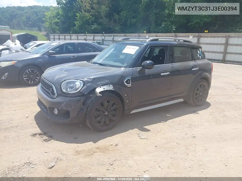 2018 Mini Countryman Cooper S VIN: WMZYT3C31J3E00394 Lot: 45567965