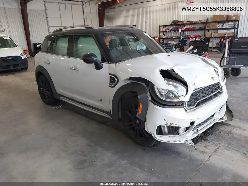 2019 Mini Countryman Cooper S VIN: WMZYT5C55K3J88806 Lot: 44744522