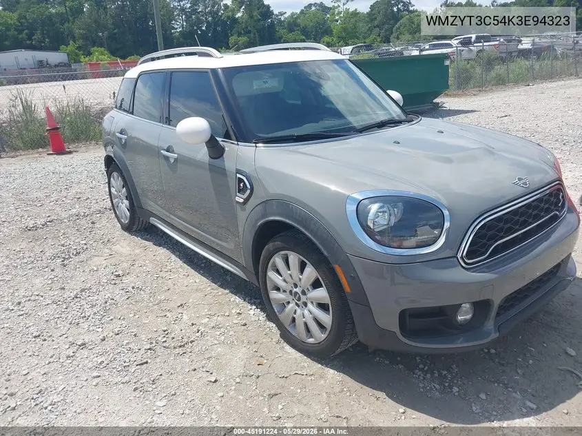 2019 Mini Countryman Cooper S VIN: WMZYT3C54K3E94323 Lot: 45191224