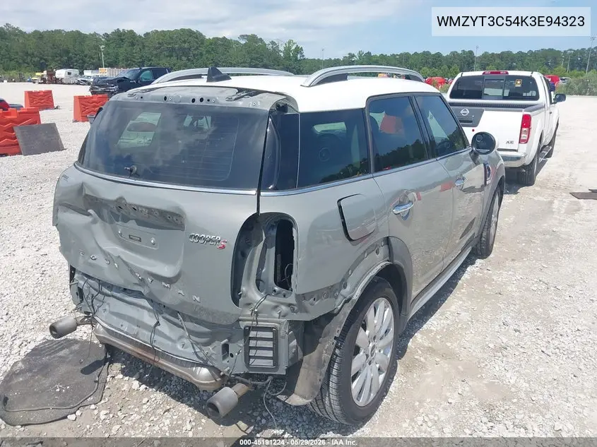 2019 Mini Countryman Cooper S VIN: WMZYT3C54K3E94323 Lot: 45191224