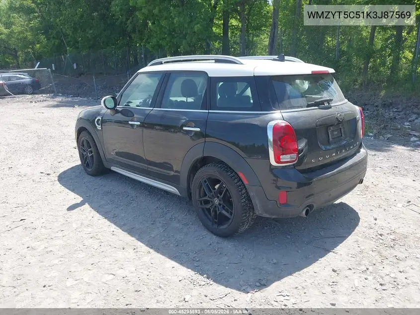 2019 Mini Countryman Cooper S VIN: WMZYT5C51K3J87569 Lot: 45295593