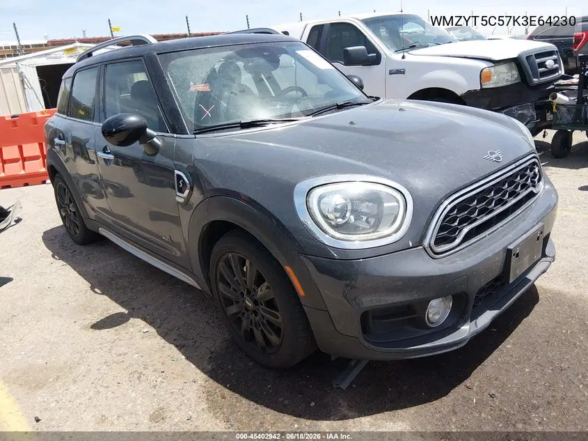 2019 Mini Countryman Cooper S VIN: WMZYT5C57K3E64230 Lot: 45402942