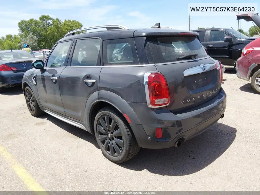 2019 Mini Countryman Cooper S VIN: WMZYT5C57K3E64230 Lot: 45402942