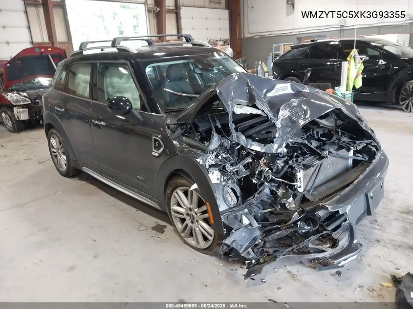 2019 Mini Countryman Cooper S VIN: WMZYT5C5XK3G93355 Lot: 45469669