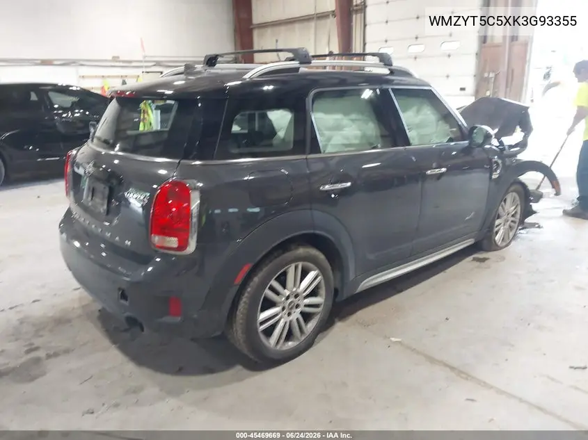 2019 Mini Countryman Cooper S VIN: WMZYT5C5XK3G93355 Lot: 45469669