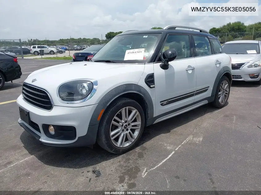 2019 Mini Countryman Cooper VIN: WMZYV5C55K3E05056 Lot: 45484309