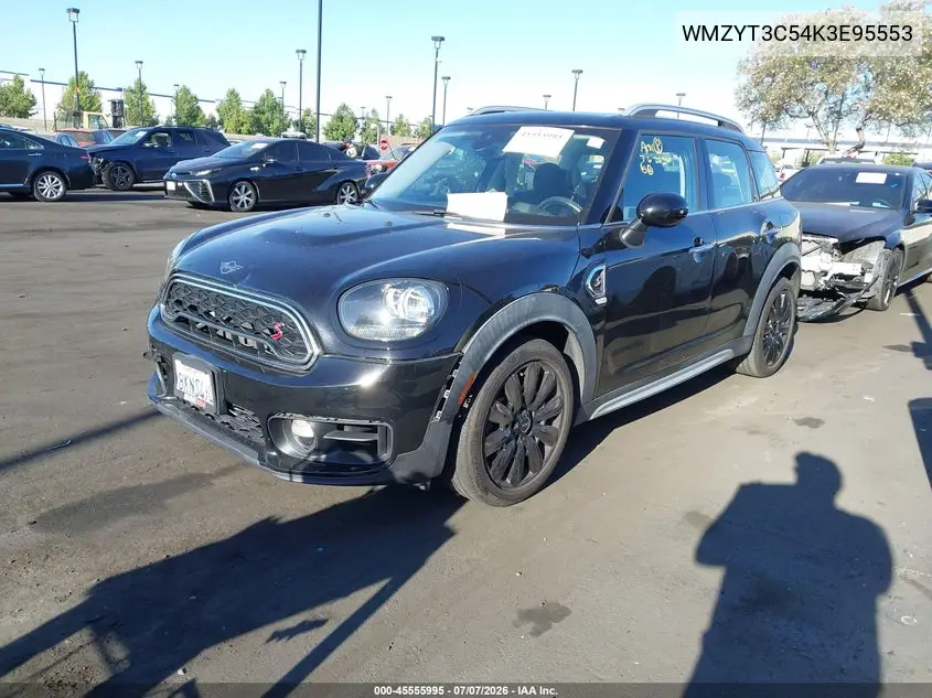 2019 Mini Countryman Cooper S VIN: WMZYT3C54K3E95553 Lot: 45555995