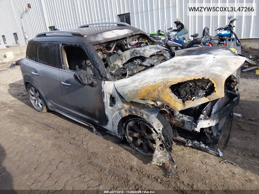 2020 Mini Countryman Cooper/Oxford Edition VIN: WMZYW5C0XL3L47266 Lot: 43773312