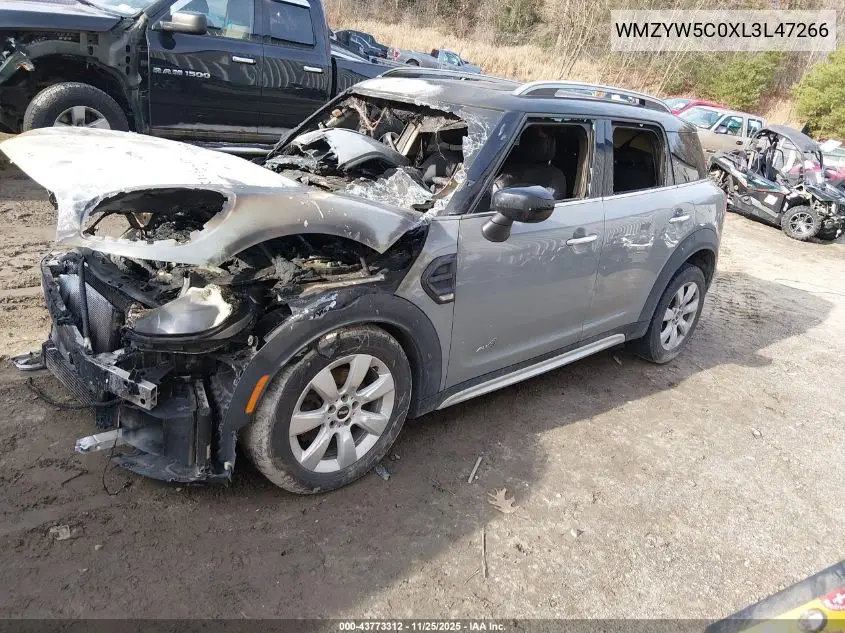 2020 Mini Countryman Cooper/Oxford Edition VIN: WMZYW5C0XL3L47266 Lot: 43773312