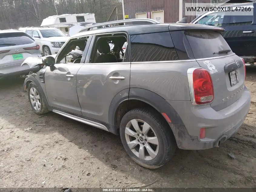 2020 Mini Countryman Cooper/Oxford Edition VIN: WMZYW5C0XL3L47266 Lot: 43773312